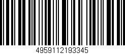 Código de barras (EAN, GTIN, SKU, ISBN): '4959112193345'