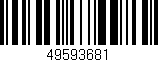 Código de barras (EAN, GTIN, SKU, ISBN): '49593681'