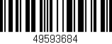 Código de barras (EAN, GTIN, SKU, ISBN): '49593684'