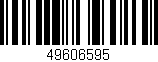 Código de barras (EAN, GTIN, SKU, ISBN): '49606595'