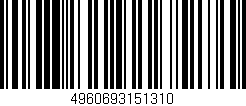 Código de barras (EAN, GTIN, SKU, ISBN): '4960693151310'