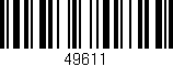 Código de barras (EAN, GTIN, SKU, ISBN): '49611'