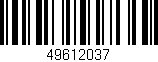 Código de barras (EAN, GTIN, SKU, ISBN): '49612037'