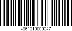 Código de barras (EAN, GTIN, SKU, ISBN): '4961310088347'