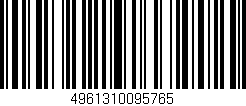 Código de barras (EAN, GTIN, SKU, ISBN): '4961310095765'