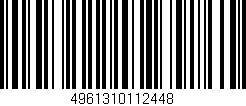 Código de barras (EAN, GTIN, SKU, ISBN): '4961310112448'