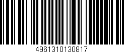 Código de barras (EAN, GTIN, SKU, ISBN): '4961310130817'