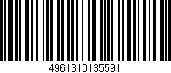 Código de barras (EAN, GTIN, SKU, ISBN): '4961310135591'