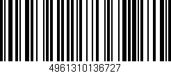 Código de barras (EAN, GTIN, SKU, ISBN): '4961310136727'