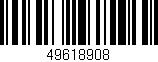 Código de barras (EAN, GTIN, SKU, ISBN): '49618908'