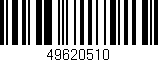 Código de barras (EAN, GTIN, SKU, ISBN): '49620510'