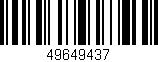 Código de barras (EAN, GTIN, SKU, ISBN): '49649437'