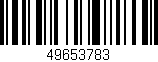 Código de barras (EAN, GTIN, SKU, ISBN): '49653783'