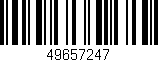 Código de barras (EAN, GTIN, SKU, ISBN): '49657247'