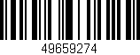 Código de barras (EAN, GTIN, SKU, ISBN): '49659274'