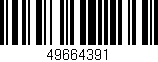 Código de barras (EAN, GTIN, SKU, ISBN): '49664391'