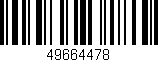 Código de barras (EAN, GTIN, SKU, ISBN): '49664478'