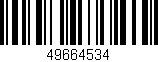 Código de barras (EAN, GTIN, SKU, ISBN): '49664534'