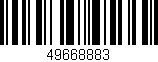 Código de barras (EAN, GTIN, SKU, ISBN): '49668883'