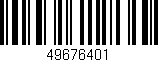 Código de barras (EAN, GTIN, SKU, ISBN): '49676401'
