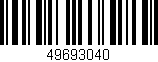 Código de barras (EAN, GTIN, SKU, ISBN): '49693040'