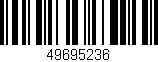 Código de barras (EAN, GTIN, SKU, ISBN): '49695236'