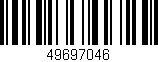 Código de barras (EAN, GTIN, SKU, ISBN): '49697046'