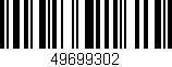 Código de barras (EAN, GTIN, SKU, ISBN): '49699302'