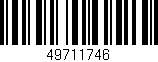 Código de barras (EAN, GTIN, SKU, ISBN): '49711746'
