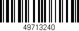 Código de barras (EAN, GTIN, SKU, ISBN): '49713240'