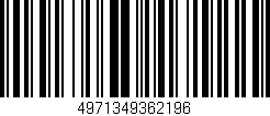 Código de barras (EAN, GTIN, SKU, ISBN): '4971349362196'