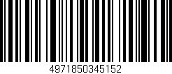 Código de barras (EAN, GTIN, SKU, ISBN): '4971850345152'