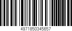 Código de barras (EAN, GTIN, SKU, ISBN): '4971850345657'