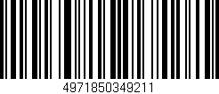 Código de barras (EAN, GTIN, SKU, ISBN): '4971850349211'
