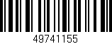 Código de barras (EAN, GTIN, SKU, ISBN): '49741155'