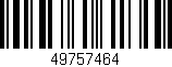 Código de barras (EAN, GTIN, SKU, ISBN): '49757464'