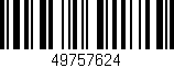 Código de barras (EAN, GTIN, SKU, ISBN): '49757624'