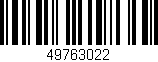Código de barras (EAN, GTIN, SKU, ISBN): '49763022'