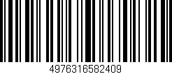 Código de barras (EAN, GTIN, SKU, ISBN): '4976316582409'
