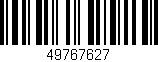 Código de barras (EAN, GTIN, SKU, ISBN): '49767627'