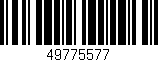 Código de barras (EAN, GTIN, SKU, ISBN): '49775577'