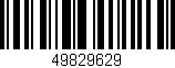 Código de barras (EAN, GTIN, SKU, ISBN): '49829629'