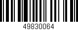Código de barras (EAN, GTIN, SKU, ISBN): '49830064'