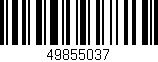 Código de barras (EAN, GTIN, SKU, ISBN): '49855037'