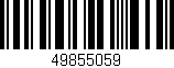 Código de barras (EAN, GTIN, SKU, ISBN): '49855059'