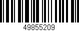 Código de barras (EAN, GTIN, SKU, ISBN): '49855209'