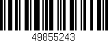 Código de barras (EAN, GTIN, SKU, ISBN): '49855243'
