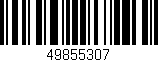 Código de barras (EAN, GTIN, SKU, ISBN): '49855307'