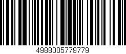 Código de barras (EAN, GTIN, SKU, ISBN): '4988005779779'
