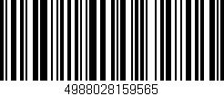 Código de barras (EAN, GTIN, SKU, ISBN): '4988028159565'